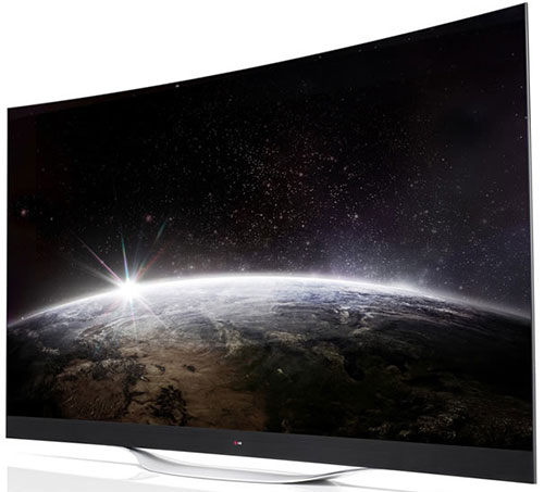 LG 65-inch EC9700 4K 3D Smart Curved OLED TV