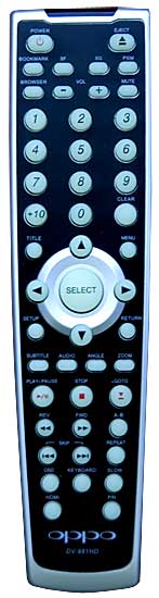 Oppo DV-981HD Remote