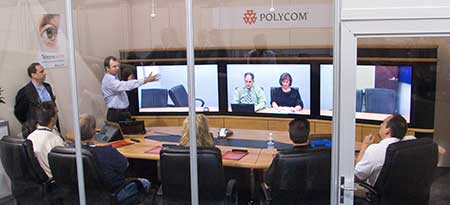 Polycom Telepresence Exhibit