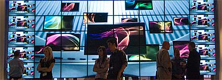 Samsung Video Wall 2008